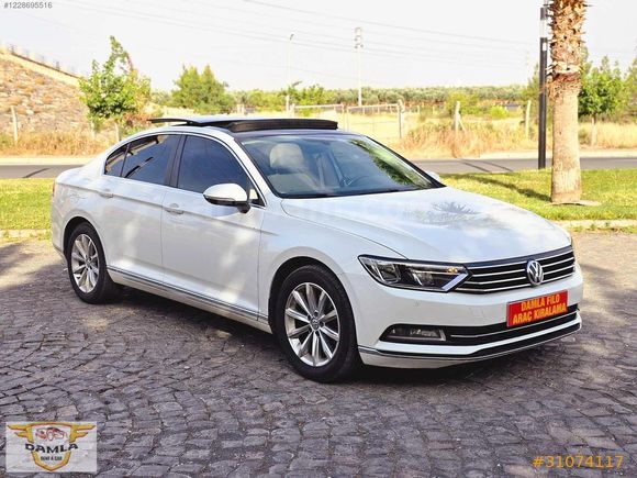 Passat B8 Kiralama | Şoförlü/Şoförsüz & Full Kaskolu Kiralama