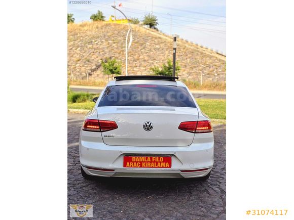 Passat B8 Kiralama | Şoförlü/Şoförsüz & Full Kaskolu Kiralama