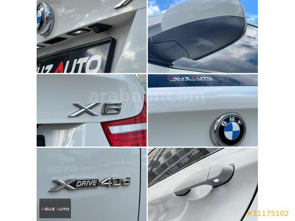 //OĞUZ AUTODAN// X6 4.0 XDRİVE 306HP BAYİ HATASIZ FUL SERVİS BAK