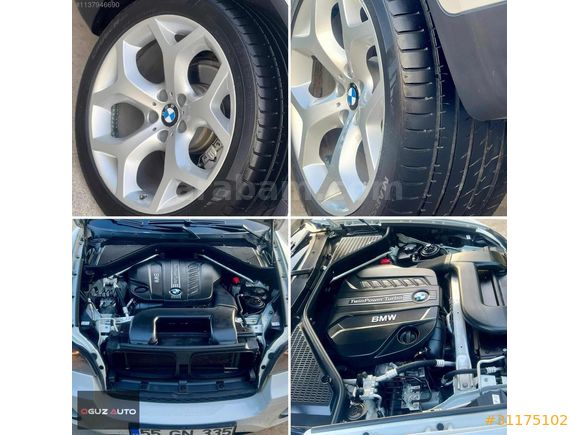 //OĞUZ AUTODAN// X6 4.0 XDRİVE 306HP BAYİ HATASIZ FUL SERVİS BAK