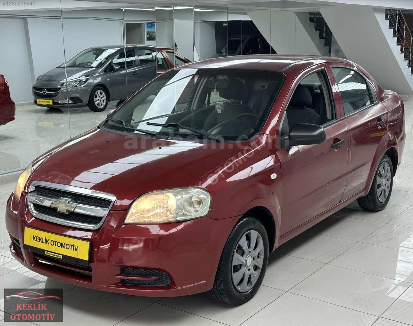 2009 CHEVROLET AVEO 1.2 LS KLİMALI 4 LASTİK SIFIR MOTOR SIFIR 6