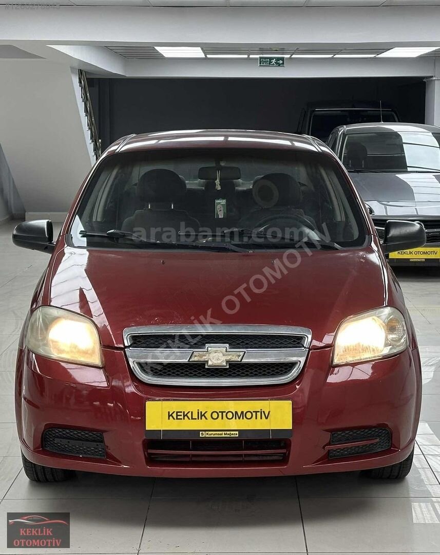 2009 CHEVROLET AVEO 1.2 LS KLİMALI 4 LASTİK SIFIR MOTOR SIFIR 7