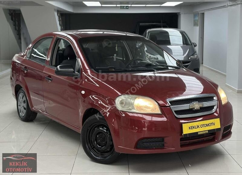 2009 CHEVROLET AVEO 1.2 LS KLİMALI 4 LASTİK SIFIR MOTOR SIFIR