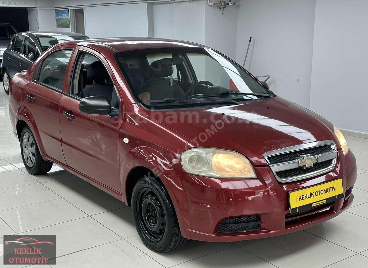 2009 CHEVROLET AVEO 1.2 LS KLİMALI 4 LASTİK SIFIR MOTOR SIFIR 2