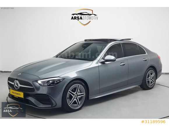 ARŞA OTOMOTİVDEN HATASIZ BOYASIZ 2024MERCEDES C 200 AMG 4 MATİC
