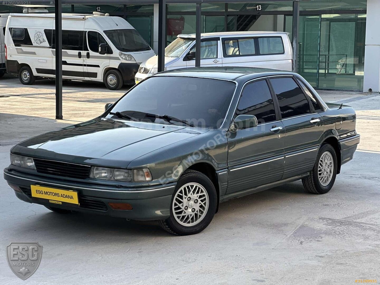 Galeriden Mitsubishi Galant 1.8 GLS 1990 Model Adana 224.000 km Yeşil 1