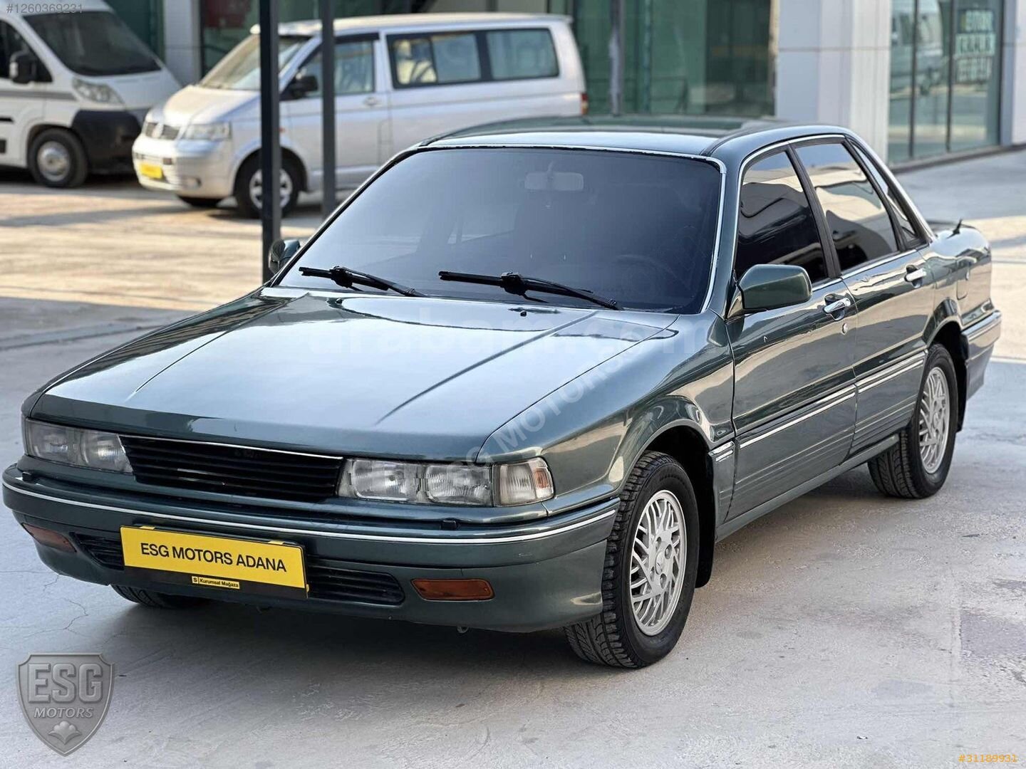 Galeriden Mitsubishi Galant 1.8 GLS 1990 Model Adana 224.000 km Yeşil 2