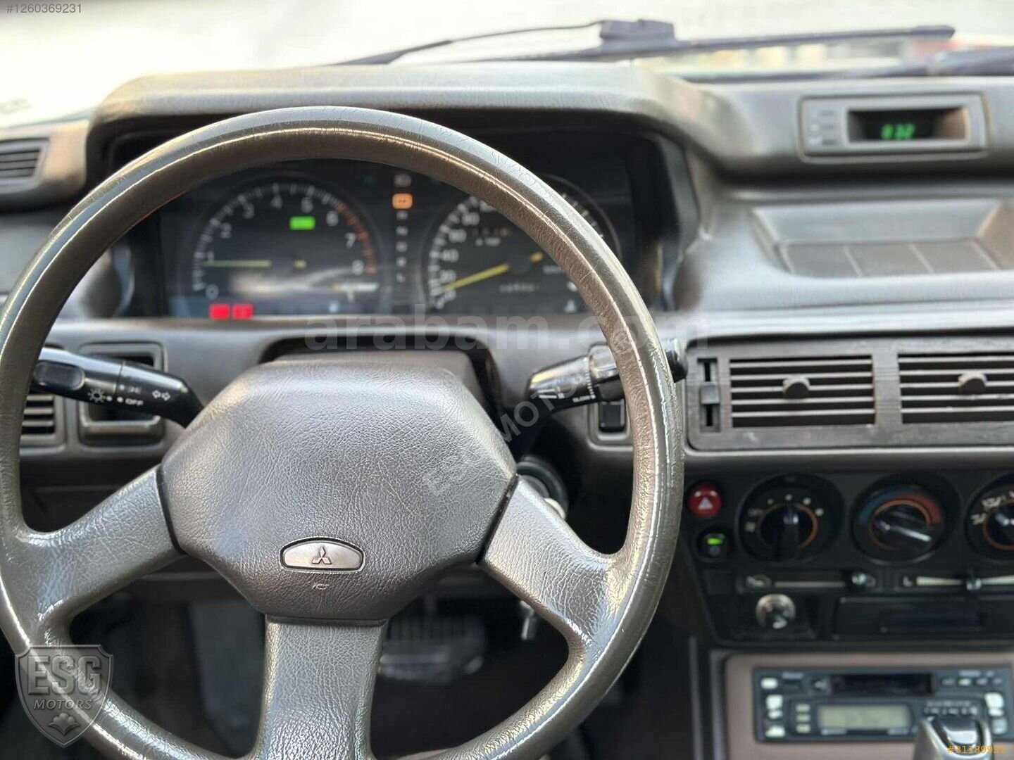 Galeriden Mitsubishi Galant 1.8 GLS 1990 Model Adana 224.000 km Yeşil 3