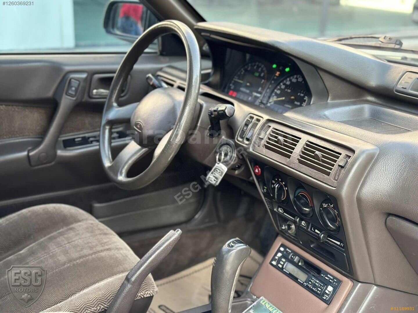 Galeriden Mitsubishi Galant 1.8 GLS 1990 Model Adana 224.000 km Yeşil 7