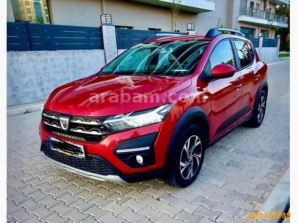 Sahibinden Dacia Sandero Stepway 1.0 Tce Prestige 2021 Model İstanbul 60.000 km Kırmızı