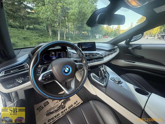 2015 BMW İ8 HEAD-UP HATASIZ PREMİUM TECHNO BAYİ BORUSAN BAKIMLI
