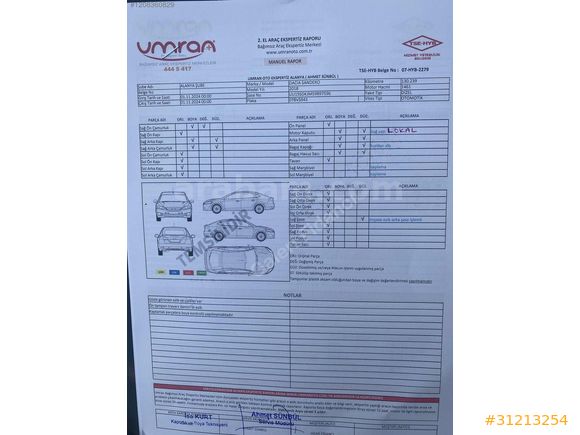 UYGUN FİYAT..UYGUN ARAÇ..1.5 DCİ..OTOMATİK..K.KART 12 TAKSİT