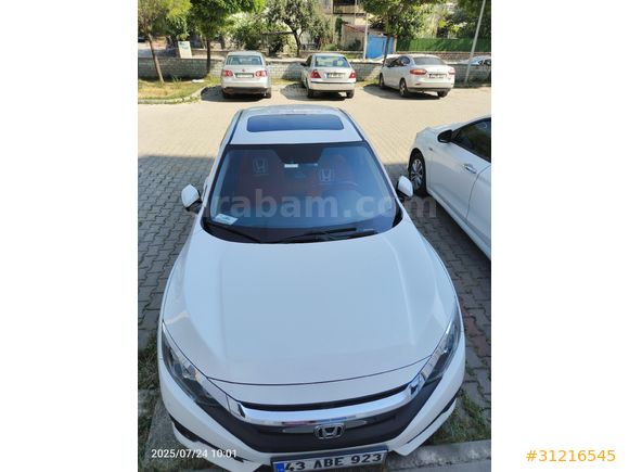 Honda Civic otomatik 1.6 i-VTEC Elegance-LPG'li