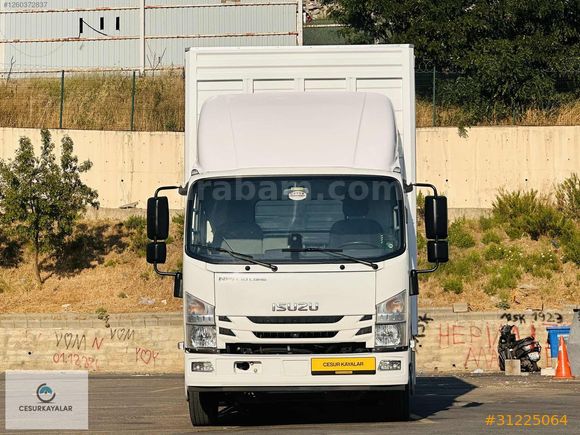 CESURDAN 2020 MODEL ISUZU NPR 10 LONG SIFIR KAYAR PERDELİ KASA
