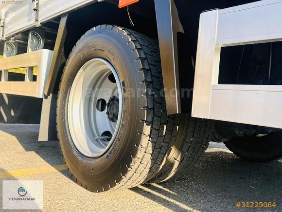 CESURDAN 2020 MODEL ISUZU NPR 10 LONG SIFIR KAYAR PERDELİ KASA