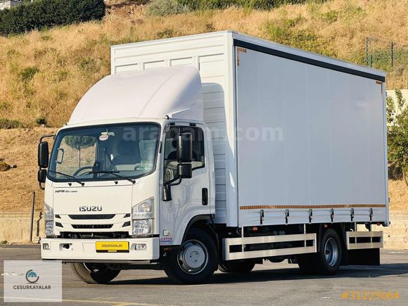 CESURDAN 2020 MODEL ISUZU NPR 10 LONG SIFIR KAYAR PERDELİ KASA
