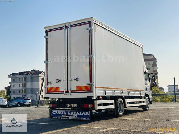CESURDAN 2020 MODEL ISUZU NPR 10 LONG SIFIR KAYAR PERDELİ KASA