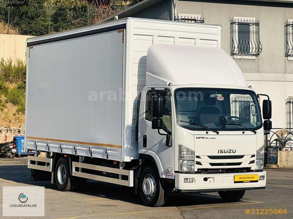 CESURDAN 2020 MODEL ISUZU NPR 10 LONG SIFIR KAYAR PERDELİ KASA