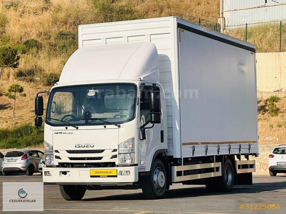CESURDAN 2020 MODEL ISUZU NPR 10 LONG SIFIR KAYAR PERDELİ KASA