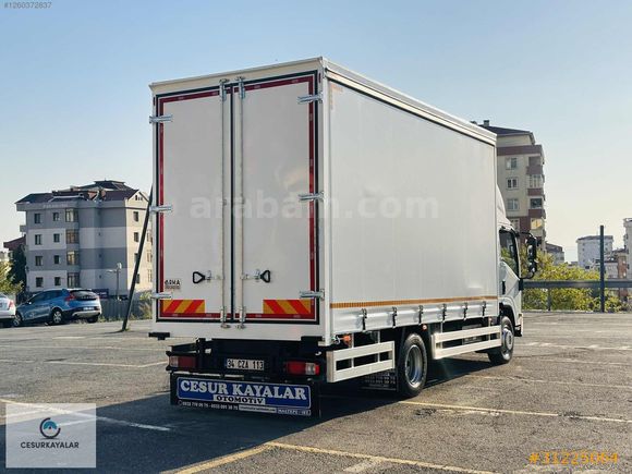 CESURDAN 2020 MODEL ISUZU NPR 10 LONG SIFIR KAYAR PERDELİ KASA