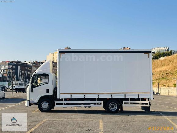 CESURDAN 2020 MODEL ISUZU NPR 10 LONG SIFIR KAYAR PERDELİ KASA