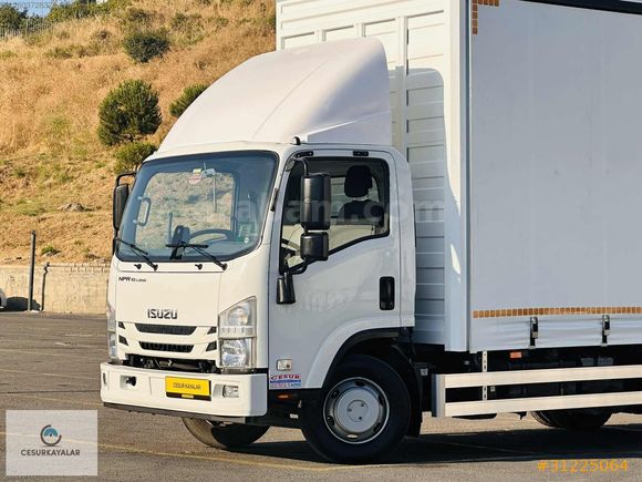CESURDAN 2020 MODEL ISUZU NPR 10 LONG SIFIR KAYAR PERDELİ KASA