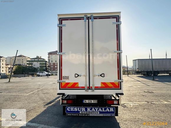 CESURDAN 2020 MODEL ISUZU NPR 10 LONG SIFIR KAYAR PERDELİ KASA