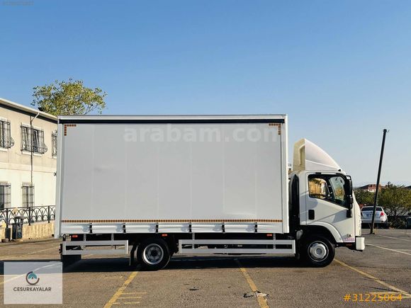 CESURDAN 2020 MODEL ISUZU NPR 10 LONG SIFIR KAYAR PERDELİ KASA