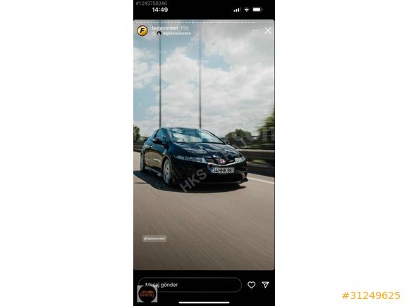 HKS GARAJ FN 2 TYPE R KOLEKSİYONLUK KONDÜSYONDA