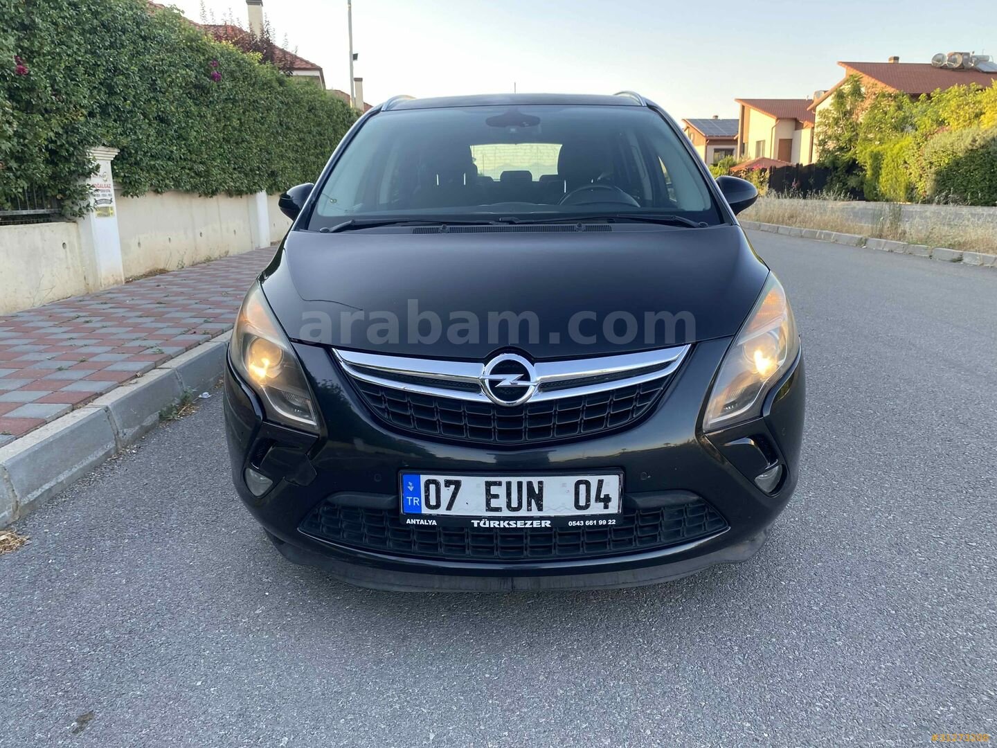 Sahibinden Opel Zafira 1.4 T Prestij 2012 Model Antalya 269.000 km Siyah 2