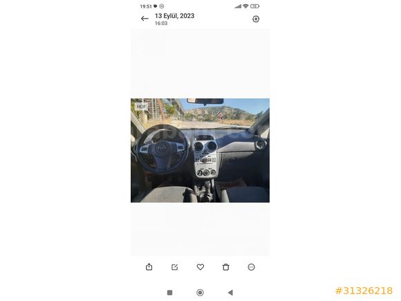 Sahibinden Opel Corsa 1.3 CDTI Essentia 2013 Model 