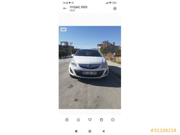 Sahibinden Opel Corsa 1.3 CDTI Essentia 2013 Model 