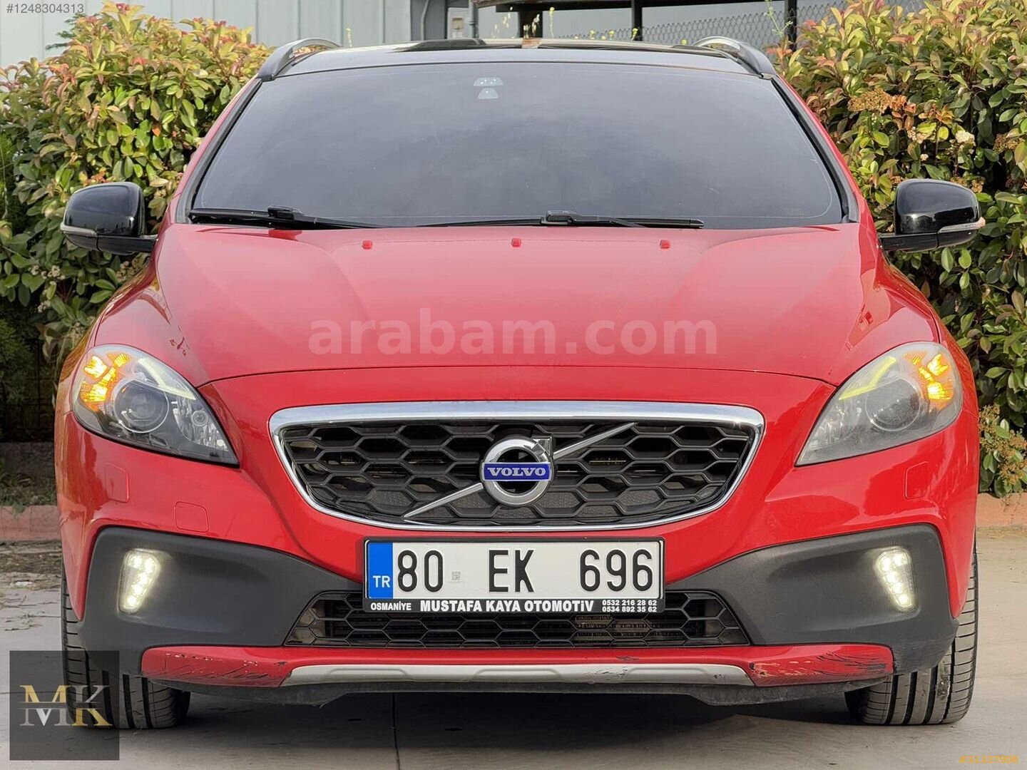 Galeriden Volvo V40 Cross Country 1.6 D Advance 2013 Model Osmaniye 211.000 km Kırmızı 5