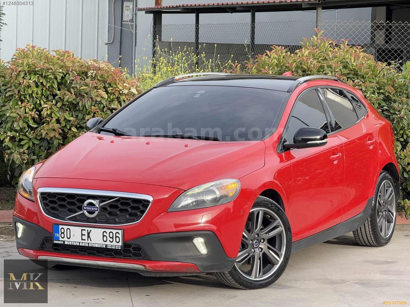 Galeriden Volvo V40 Cross Country 1.6 D Advance 2013 Model Osmaniye 211.000 km Kırmızı 1
