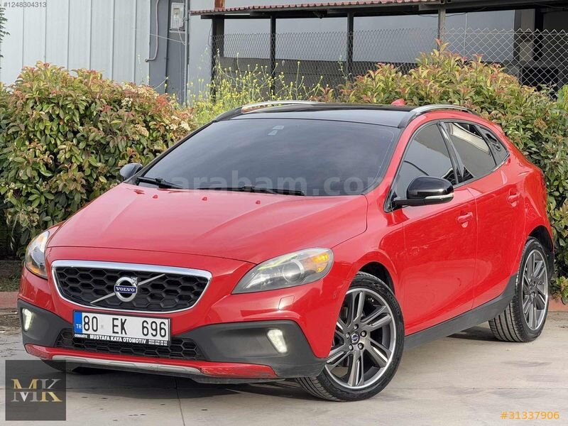 Galeriden Volvo V40 Cross Country 1.6 D Advance 2013 Model Osmaniye 211.000 km Kırmızı