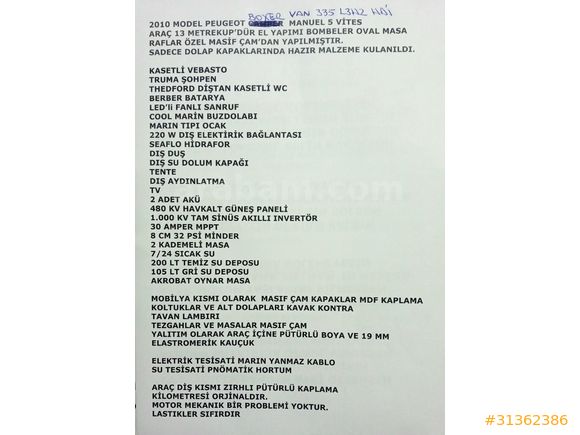 Sahibinden Peugeot