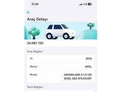 Sahibinden Opel Grandland X 1.5 D EcoTEC Enjoy 2019 Model 