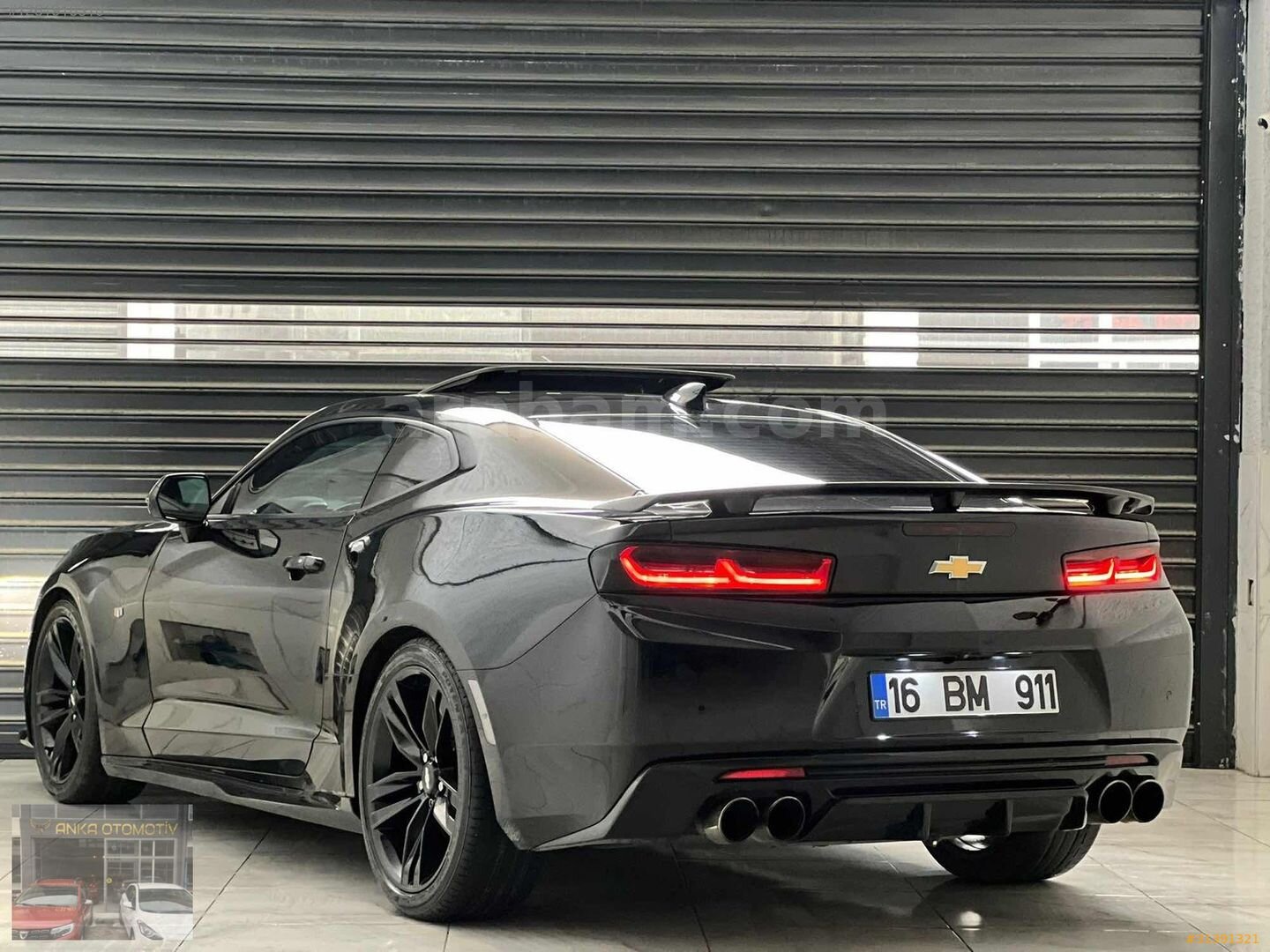 Galeriden Chevrolet Camaro 2.0 2018 Model Bursa 153.000 km Siyah 5