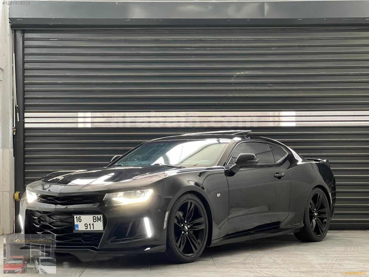 Galeriden Chevrolet Camaro 2.0 2018 Model Bursa 153.000 km Siyah 3