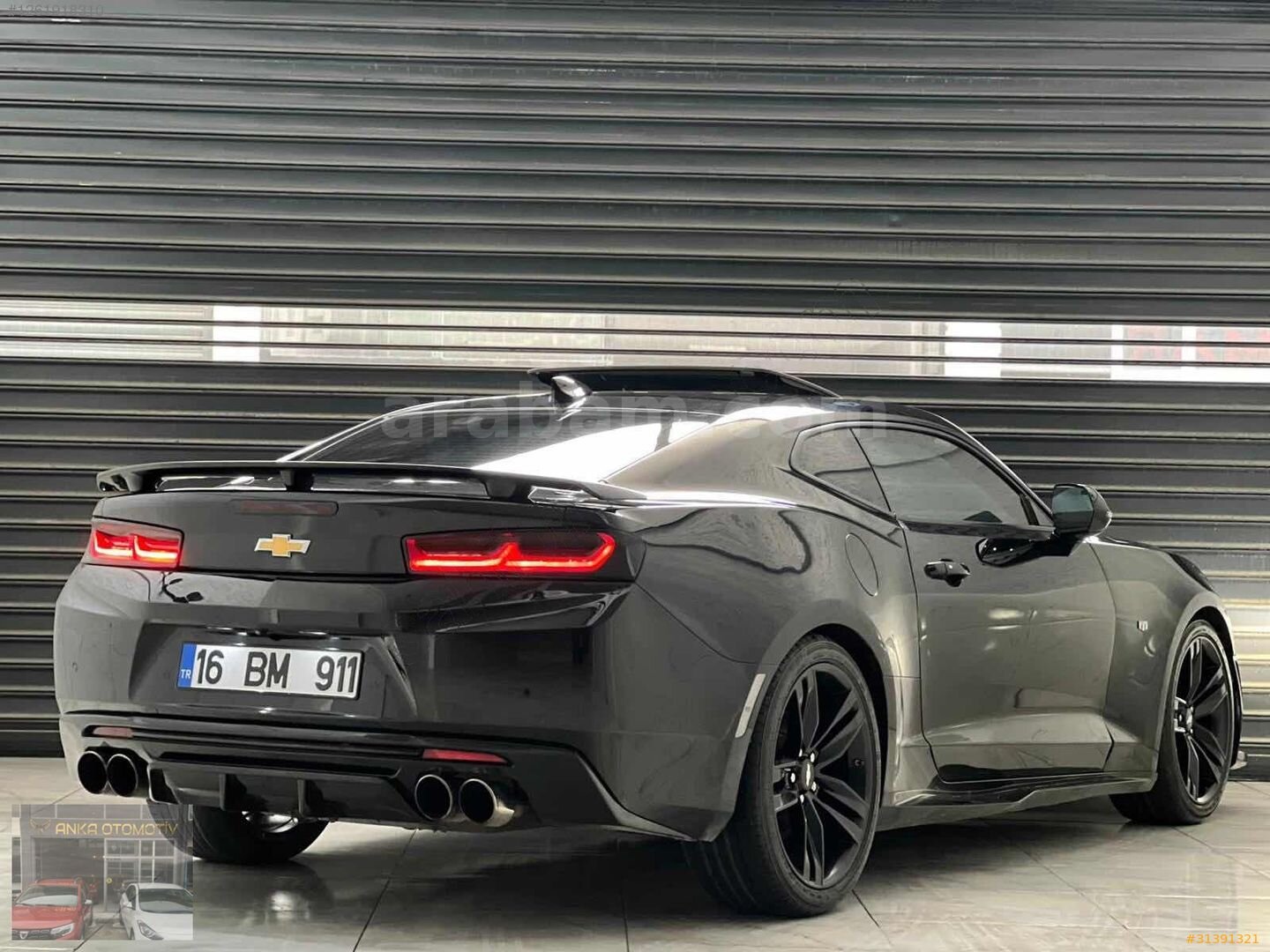 Galeriden Chevrolet Camaro 2.0 2018 Model Bursa 153.000 km Siyah 6