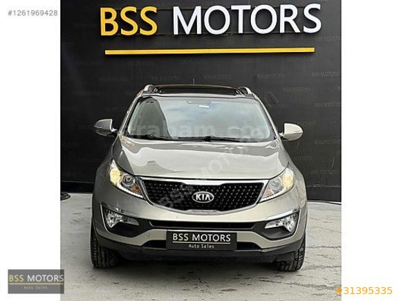 -BSS MOTORS-2015 KİA SPORTAGE 125 BİN KM CAM TAVAN TAM OTOMATİK