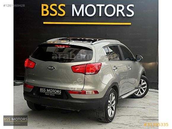 -BSS MOTORS-2015 KİA SPORTAGE 125 BİN KM CAM TAVAN TAM OTOMATİK