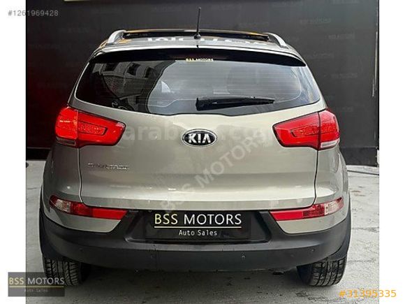 -BSS MOTORS-2015 KİA SPORTAGE 125 BİN KM CAM TAVAN TAM OTOMATİK