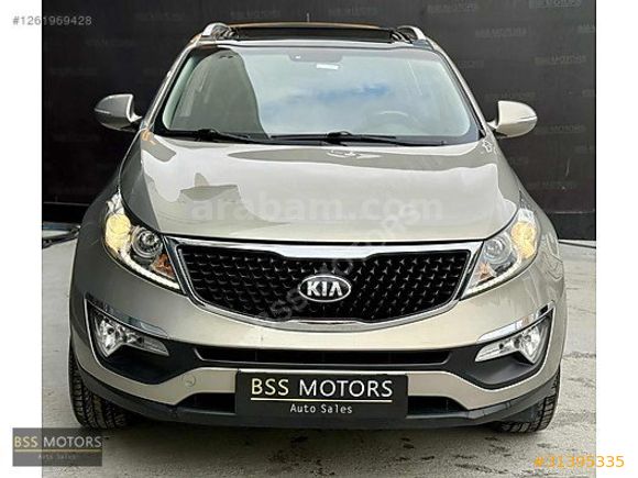 -BSS MOTORS-2015 KİA SPORTAGE 125 BİN KM CAM TAVAN TAM OTOMATİK