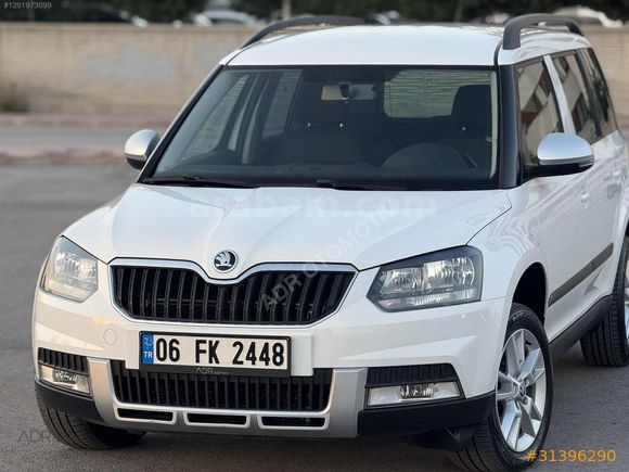 2014 MODEL SKODA YETİ 1.6 TDİ DSG AMBİTİON HATASIZ BOYASIZ