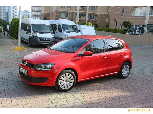 İlk Sahibinden Volkswagen Polo 1.4 Comfortline 2013 Model  98.000 km Kırmızı