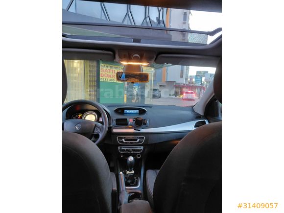 2009 megane 3 sunroof cam tavan