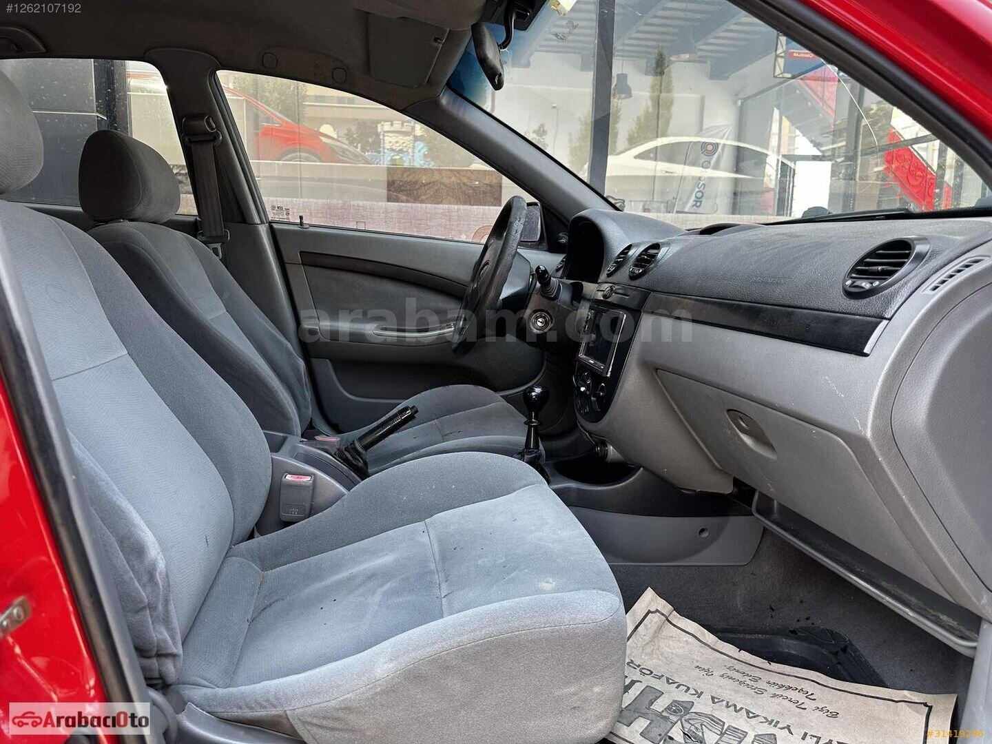 Galeriden Chevrolet Lacetti 1.4 SE 2005 Model Ankara 321.000 km Kırmızı 5