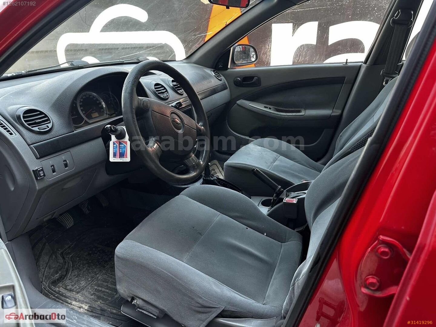 Galeriden Chevrolet Lacetti 1.4 SE 2005 Model Ankara 321.000 km Kırmızı 7