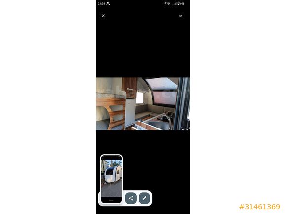 Extrali özel yapım Sahibinden Hawk Karavan Kırşehir